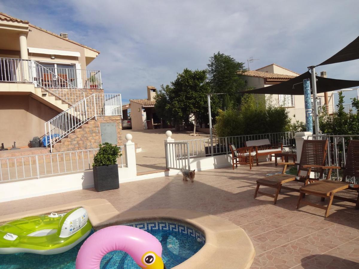 Las Palomas, Appartement 3 Chambres Avec Piscine Turis Luaran gambar